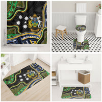 South Sea Islanders And Solomon Islands Bathroom Set Solomons Coat Of Arms And Southern Cross DT05 - Polynesian Pride