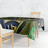 South Sea Islanders And Solomon Islands Tablecloth Solomons Coat Of Arms And Southern Cross DT05 - Polynesian Pride
