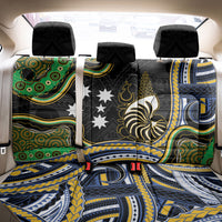 South Sea Islanders And New Caledonia Back Car Seat Cover Nautilus Shell Southern Cross Tribal Pattern DT05 - Polynesian Pride