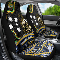 South Sea Islanders And New Caledonia Car Seat Cover Nautilus Shell Southern Cross Tribal Pattern DT05 - Polynesian Pride