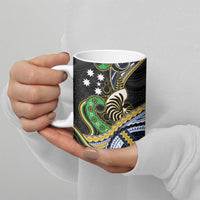 South Sea Islanders And New Caledonia Ceramic Mug Nautilus Shell Southern Cross Tribal Pattern DT05 - Polynesian Pride
