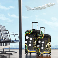 South Sea Islanders And New Caledonia Luggage Cover Nautilus Shell Southern Cross Tribal Pattern DT05 - Polynesian Pride