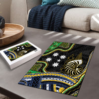 South Sea Islanders And New Caledonia Puzzle Nautilus Shell Southern Cross Tribal Pattern DT05 - Polynesian Pride