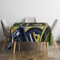 South Sea Islanders And New Caledonia Tablecloth Nautilus Shell Southern Cross Tribal Pattern DT05 - Polynesian Pride