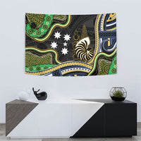 South Sea Islanders And New Caledonia Tapestry Nautilus Shell Southern Cross Tribal Pattern DT05 - Polynesian Pride