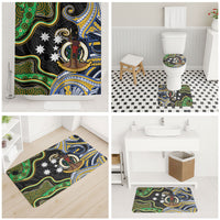 South Sea Islanders And Vanuatu Bathroom Set Boar Tusk Warrior Southern Tribal Pattern DT05 - Polynesian Pride