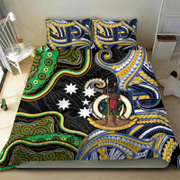 South Sea Islanders And Vanuatu Bedding Set Boar Tusk Warrior Southern Tribal Pattern DT05 - Polynesian Pride
