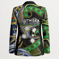 South Sea Islanders And Vanuatu Blazer Boar Tusk Warrior Southern Tribal Pattern DT05 - Polynesian Pride