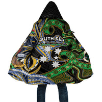 South Sea Islanders And Vanuatu Cloak Boar Tusk Warrior Southern Tribal Pattern DT05 Unisex Black - Polynesian Pride