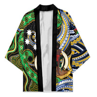 South Sea Islanders And Vanuatu Kimono Boar Tusk Warrior Southern Tribal Pattern DT05 Unisex Black - Polynesian Pride