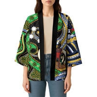 South Sea Islanders And Vanuatu Kimono Boar Tusk Warrior Southern Tribal Pattern DT05 - Polynesian Pride