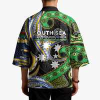 South Sea Islanders And Vanuatu Kimono Boar Tusk Warrior Southern Tribal Pattern DT05 - Polynesian Pride