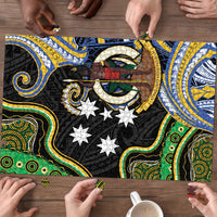 South Sea Islanders And Vanuatu Puzzle Boar Tusk Warrior Southern Tribal Pattern DT05 - Polynesian Pride