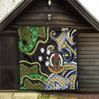 South Sea Islanders And Vanuatu Quilt Boar Tusk Warrior Southern Tribal Pattern DT05 - Polynesian Pride
