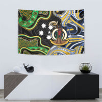South Sea Islanders And Vanuatu Tapestry Boar Tusk Warrior Southern Tribal Pattern DT05 - Polynesian Pride