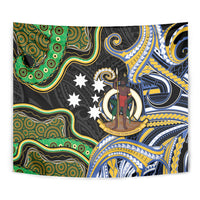 South Sea Islanders And Vanuatu Tapestry Boar Tusk Warrior Southern Tribal Pattern DT05 - Polynesian Pride