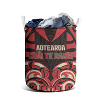 Aotearoa Ngai Te Rangi Laundry Basket New Zealand Traditional Maori Pattern DT05 - Polynesian Pride