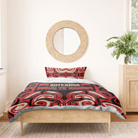 Aotearoa Ngai Te Rangi Bedding Set New Zealand Traditional Maori Pattern DT05 - Polynesian Pride