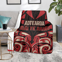 Aotearoa Ngai Te Rangi Blanket New Zealand Traditional Maori Pattern DT05 - Polynesian Pride
