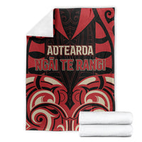 Aotearoa Ngai Te Rangi Blanket New Zealand Traditional Maori Pattern DT05 - Polynesian Pride