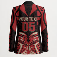 Custom Aotearoa Ngai Te Rangi Blazer New Zealand Traditional Maori Pattern DT05 - Polynesian Pride