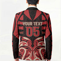 Custom Aotearoa Ngai Te Rangi Blazer New Zealand Traditional Maori Pattern DT05 - Polynesian Pride
