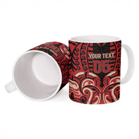 Custom Aotearoa Ngai Te Rangi Ceramic Mug New Zealand Traditional Maori Pattern DT05 - Polynesian Pride
