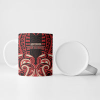 Custom Aotearoa Ngai Te Rangi Ceramic Mug New Zealand Traditional Maori Pattern DT05 - Polynesian Pride