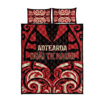 Aotearoa Ngai Te Rangi Quilt Bed Set New Zealand Traditional Maori Pattern DT05 - Polynesian Pride