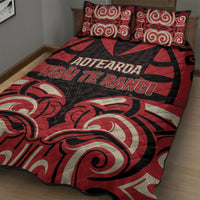 Aotearoa Ngai Te Rangi Quilt Bed Set New Zealand Traditional Maori Pattern DT05 - Polynesian Pride