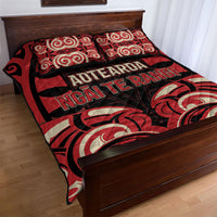 Aotearoa Ngai Te Rangi Quilt Bed Set New Zealand Traditional Maori Pattern DT05 - Polynesian Pride