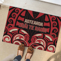 Aotearoa Ngai Te Rangi Rubber Doormat New Zealand Traditional Maori Pattern DT05 - Polynesian Pride