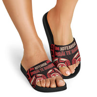 Aotearoa Ngai Te Rangi Slide Sandals New Zealand Traditional Maori Pattern DT05 - Polynesian Pride