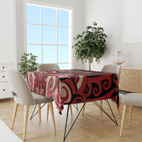 Aotearoa Ngai Te Rangi Tablecloth New Zealand Traditional Maori Pattern DT05 - Polynesian Pride