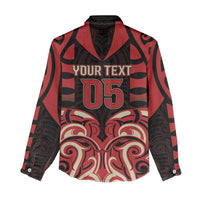 Custom Aotearoa Ngai Te Rangi Women Casual Shirt New Zealand Traditional Maori Pattern DT05 - Polynesian Pride