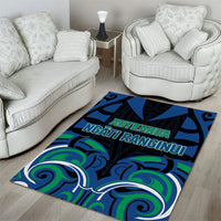Aotearoa Ngati Ranginui Area Rug New Zealand Traditional Maori Pattern DT05 - Polynesian Pride