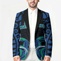 Custom Aotearoa Ngati Ranginui Blazer New Zealand Traditional Maori Pattern DT05 - Polynesian Pride