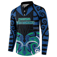 Custom Aotearoa Ngati Ranginui Button Sweatshirt New Zealand Traditional Maori Pattern DT05 - Polynesian Pride