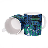 Custom Aotearoa Ngati Ranginui Ceramic Mug New Zealand Traditional Maori Pattern DT05 - Polynesian Pride