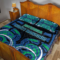 Aotearoa Ngati Ranginui Quilt Bed Set New Zealand Traditional Maori Pattern DT05 - Polynesian Pride