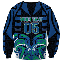 Custom Aotearoa Ngati Ranginui Sweatshirt New Zealand Traditional Maori Pattern DT05 - Polynesian Pride