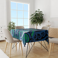Aotearoa Ngati Ranginui Tablecloth New Zealand Traditional Maori Pattern DT05 - Polynesian Pride