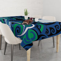 Aotearoa Ngati Ranginui Tablecloth New Zealand Traditional Maori Pattern DT05 - Polynesian Pride