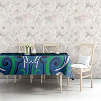 Aotearoa Ngati Ranginui Tablecloth New Zealand Traditional Maori Pattern DT05 - Polynesian Pride