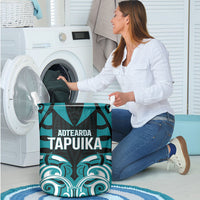 Aotearoa Tapuika Laundry Basket New Zealand Traditional Maori Pattern DT05 - Polynesian Pride