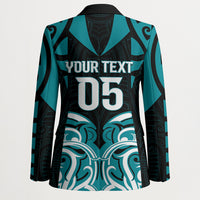 Custom Aotearoa Tapuika Blazer New Zealand Traditional Maori Pattern DT05 - Polynesian Pride