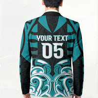 Custom Aotearoa Tapuika Blazer New Zealand Traditional Maori Pattern DT05 - Polynesian Pride