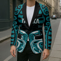 Custom Aotearoa Tapuika Blazer New Zealand Traditional Maori Pattern DT05 - Polynesian Pride