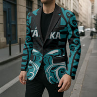 Custom Aotearoa Tapuika Blazer New Zealand Traditional Maori Pattern DT05 - Polynesian Pride