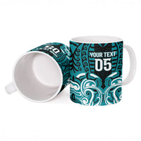 Custom Aotearoa Tapuika Ceramic Mug New Zealand Traditional Maori Pattern DT05 - Polynesian Pride